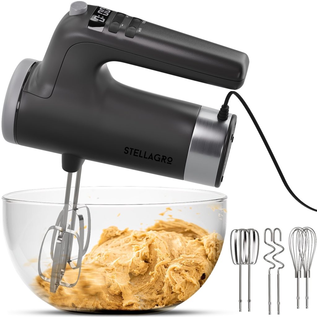 gray hand mixer